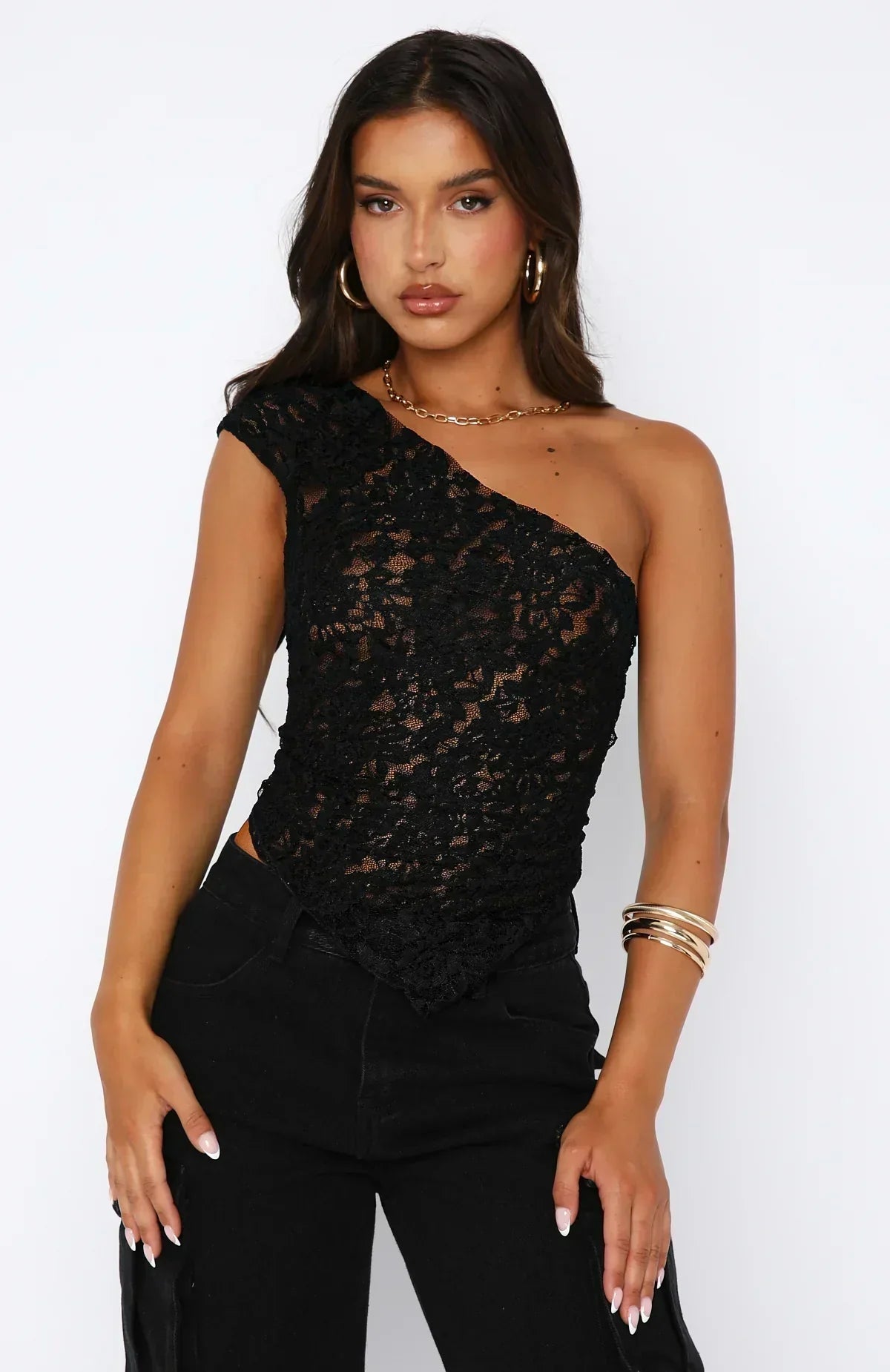 Kayla Lace Top