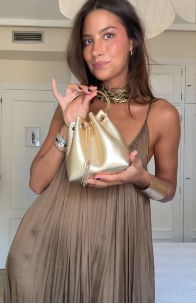 Kaia Crinkle Drape Jumpsuit