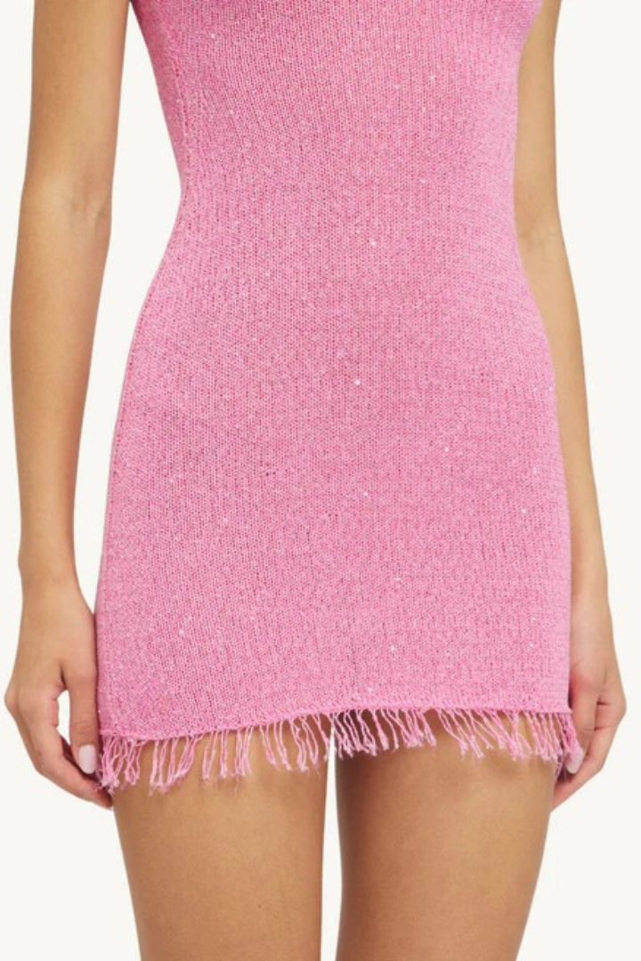 Oversize Sweater + Shorts Set - Posy Pink