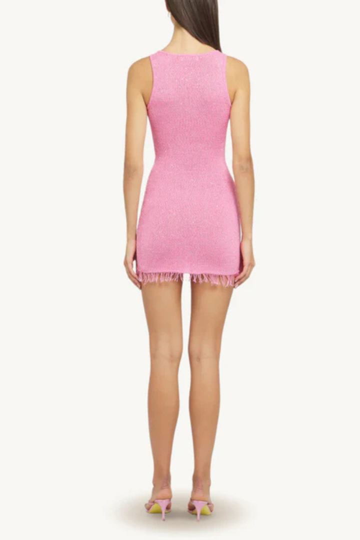 Oversize Sweater + Shorts Set - Posy Pink