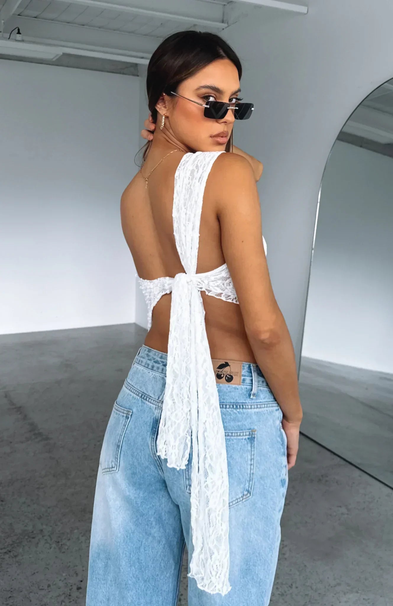 Kayla Lace Top