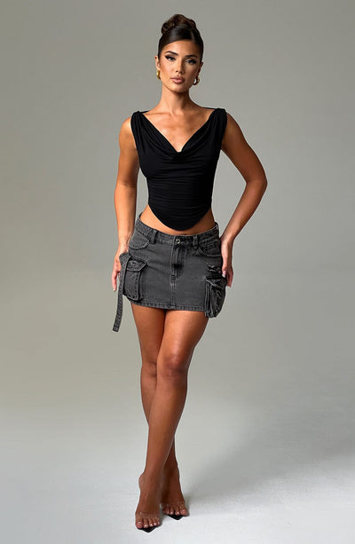 Julia Top Black