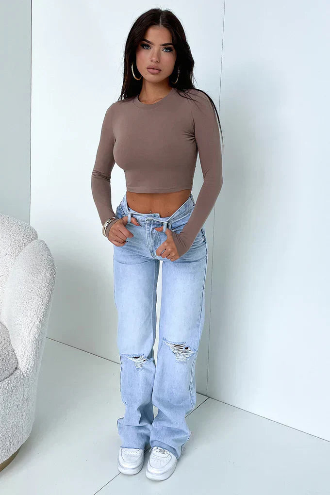 Ella Denim Jeans - Blue